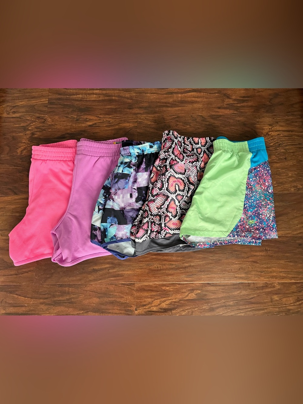 Colorful Girls Athletic Shorts Bundle — 10 Total!